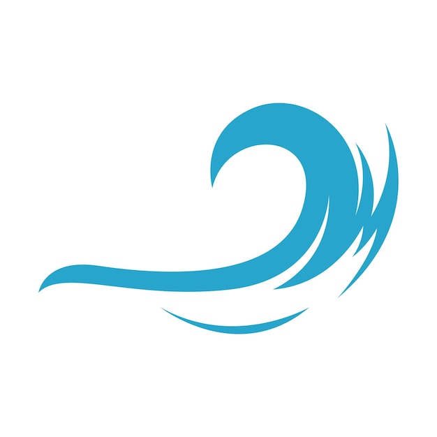 Вектор логотипа волны