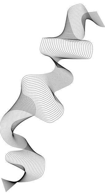 Дизайн волновой линии