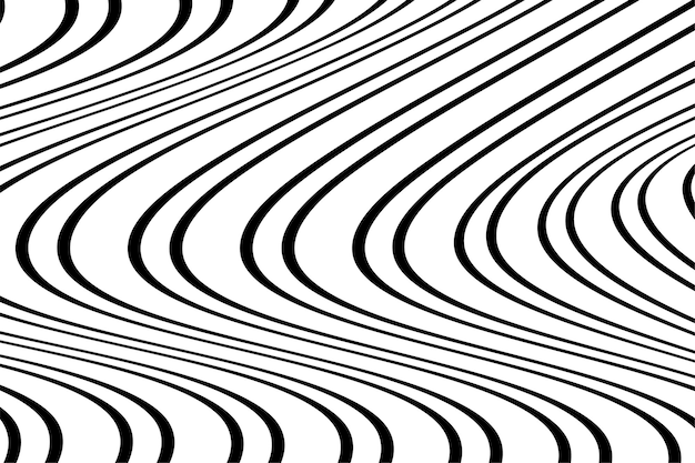 Wave line pattern background with diagonal stripes