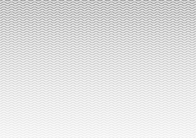 Vector wave line seamless pattern background