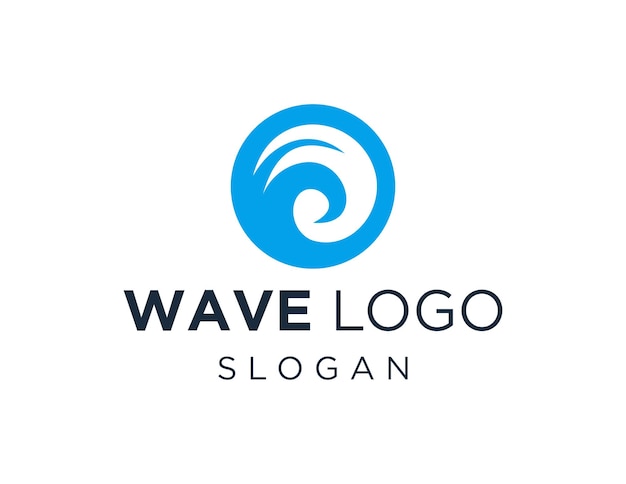 Wave logo ontwerp