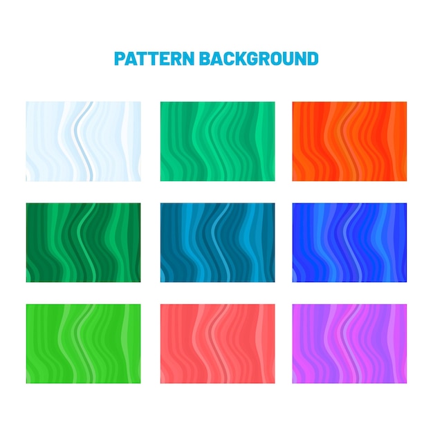 Vector wave pattern abstract background