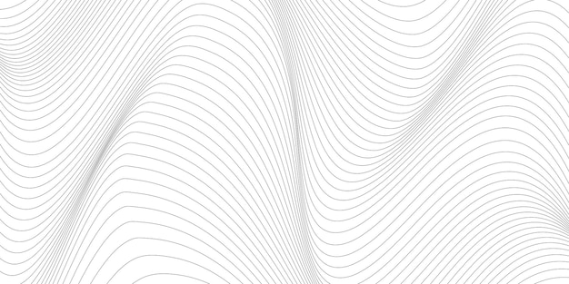 Wave pattern on white background