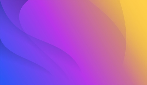 Vector wave purple gradient modern background