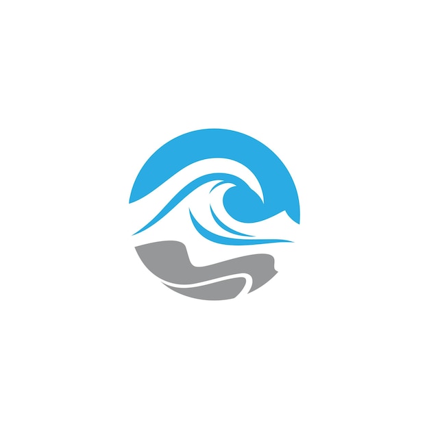 Wave and Sand Logo