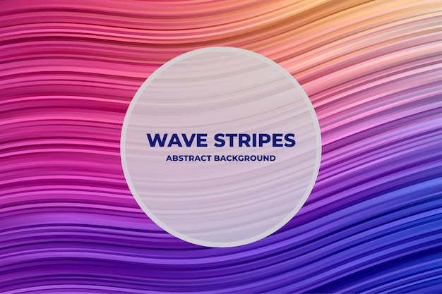 Wave Stripe abstract background