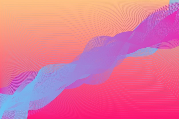 Vector waves background