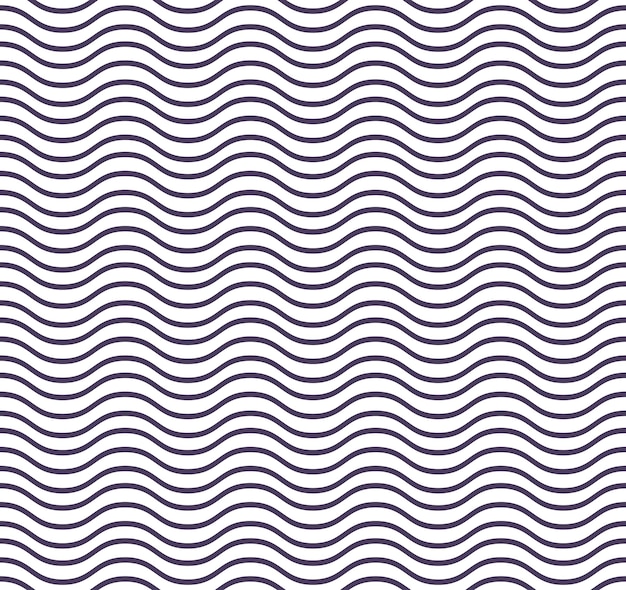 Waves pattern. Geometric simple background. Creative and elegant style illustration