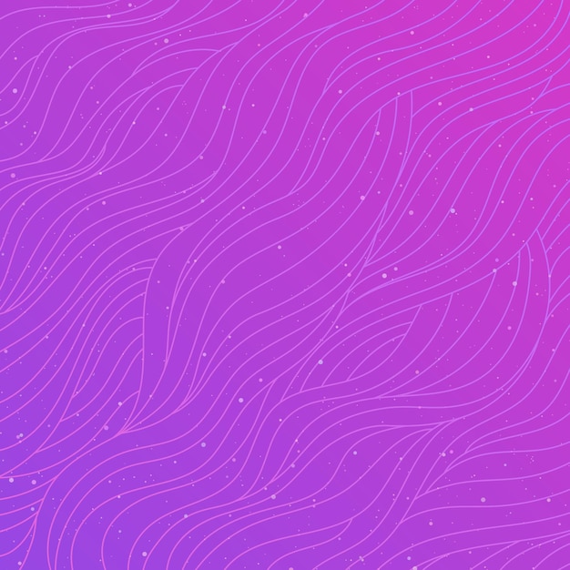 Waves purple pattern vector