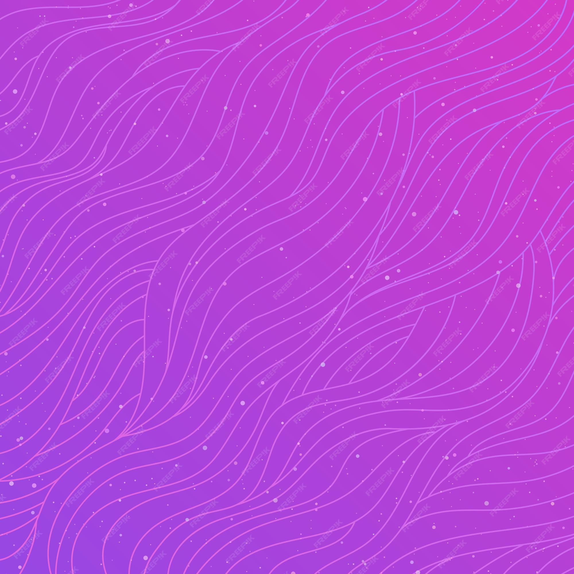 Premium Vector | Waves purple pattern vector