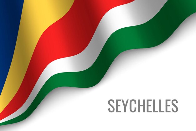 Sventolando la bandiera delle seychelles