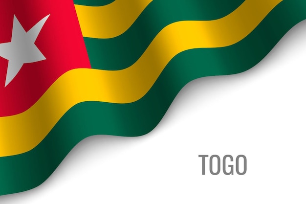 Sventolando la bandiera del togo