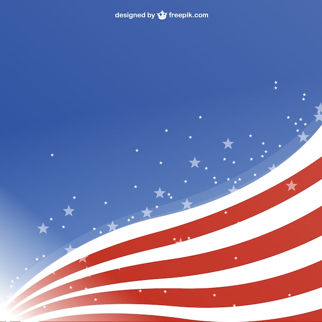 ベクトル アメリカ自由背景テンプレートの設計