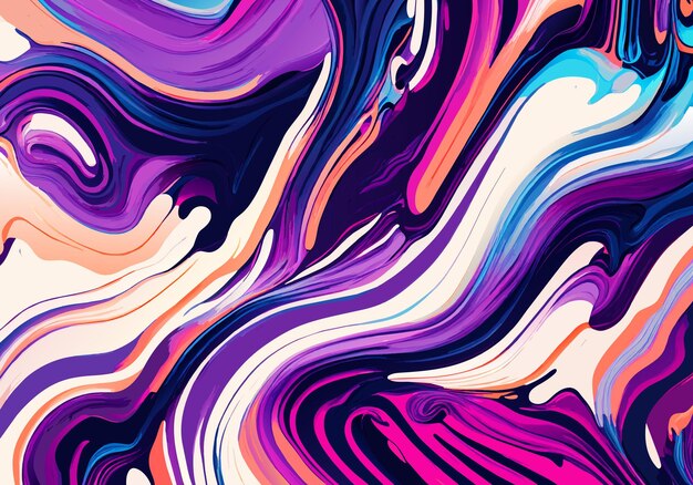 Vector wavy background luxury liquid marbled texture