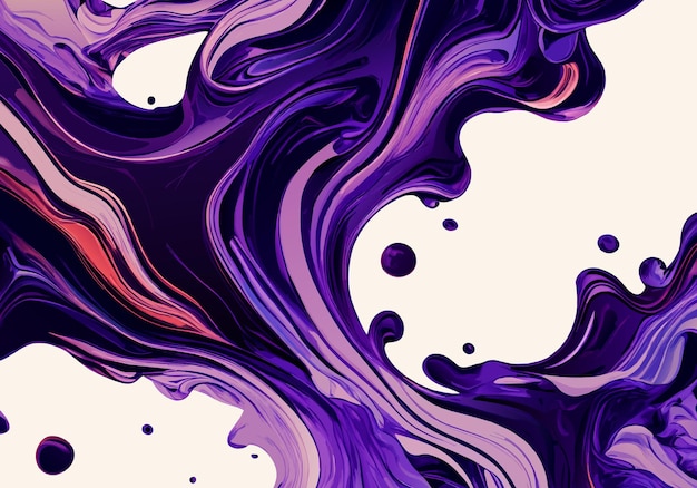 Vector wavy background luxury liquid marbled texture