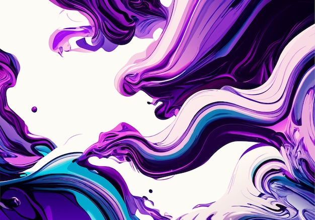 Vector wavy background luxury liquid marbled texture