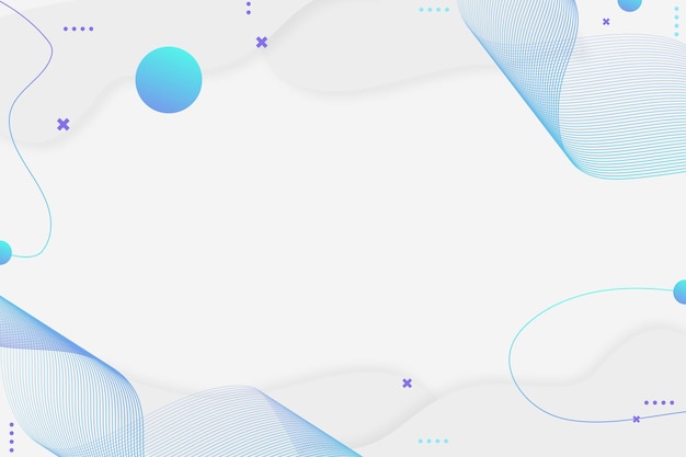 Wavy background with copy space in white blue and purple