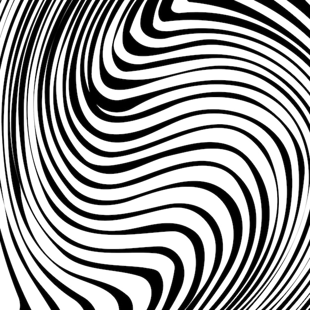 波状の波状の流れる線 抽象的なパターン 波状の線 質感