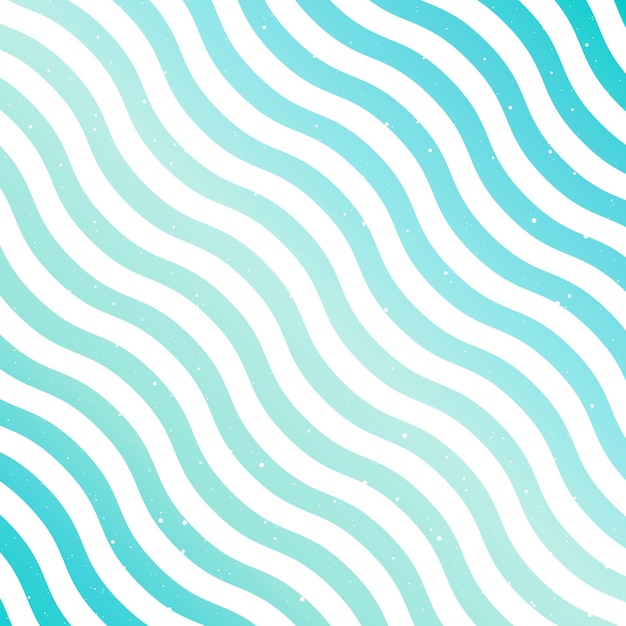 Wavy blue and white background vector