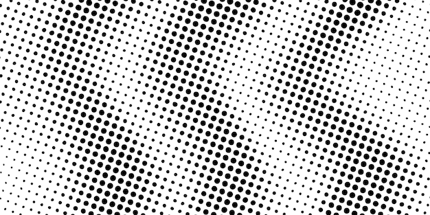 Wavy halftone pattern dot texture background