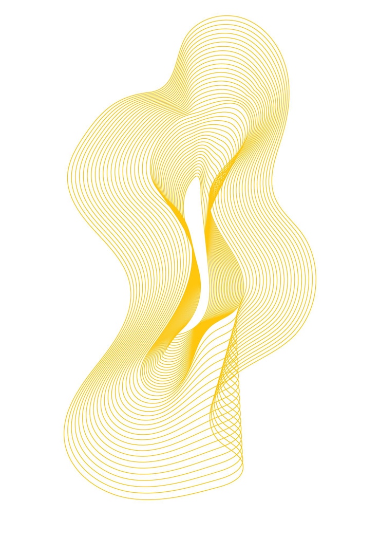 Vector wavy lines for backdrop abstract background blend line element