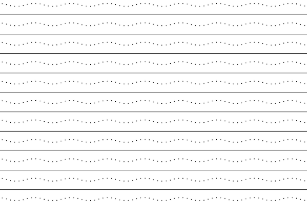 ベクトル 波線の点線と直線