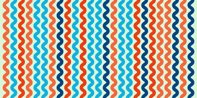 Wavy wave pattern background