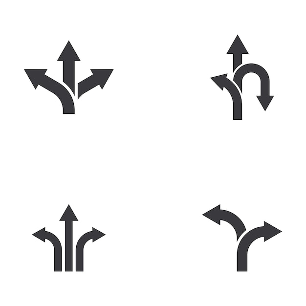 Way vector icon illustration design