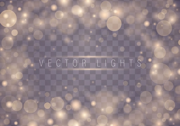 Vector wazig briljant lichteffect