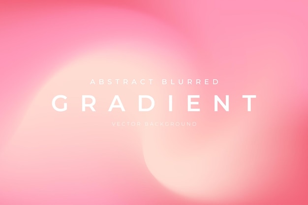 Vector wazig gradiënt abstracte achtergrond roze