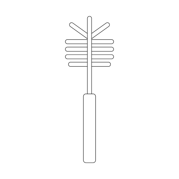 Wc-borstel pictogram