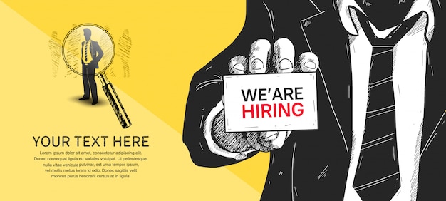 Vector we are hiring banner