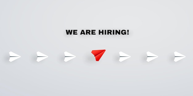 We are hiring concept illustration