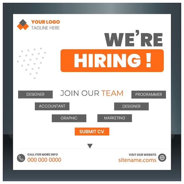 We are hiring social media poster