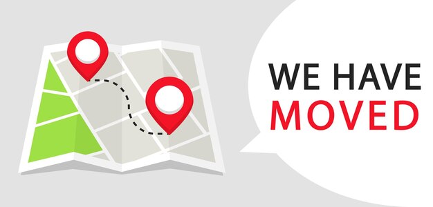 we have moved navigation map with pointers