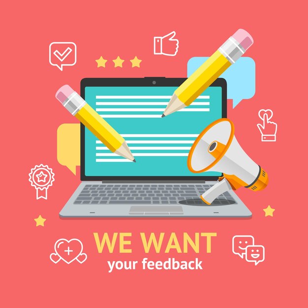 We willen Feedback Concept Vector