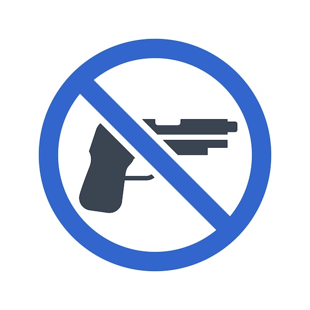 Weapon restriction icon