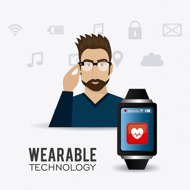 Wearable technologieontwerp.