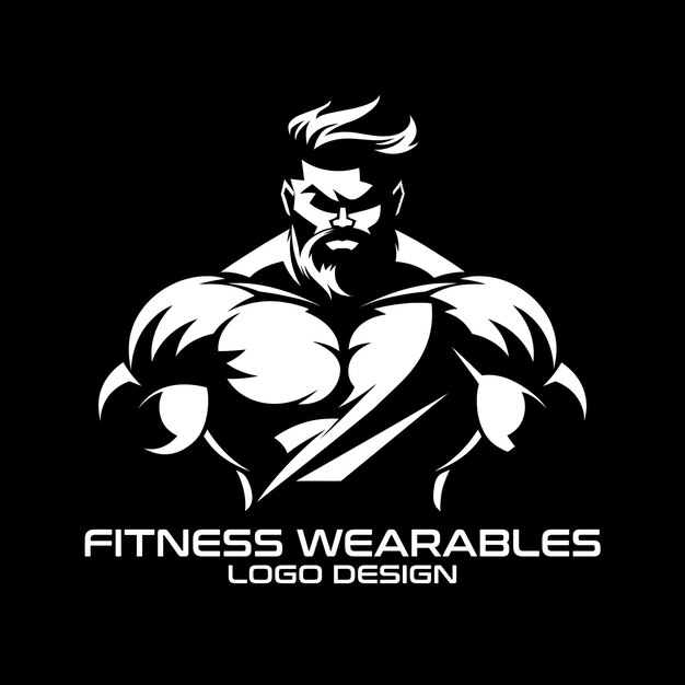 Wearables Vector Fitness Logo Design