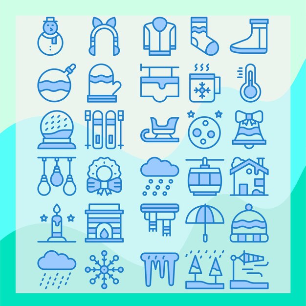 weather blue icon pack for dawnload