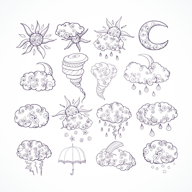 Weather designs collection