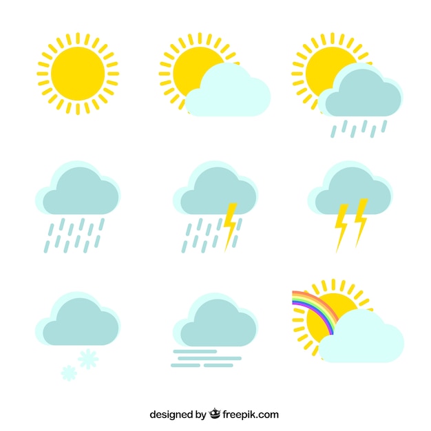 Weather icons