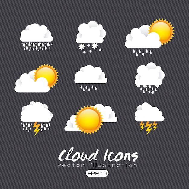 Weather icons