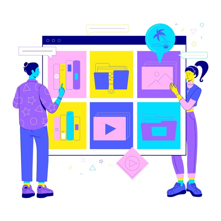 Vector web archive