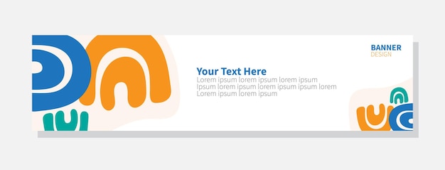 web banner design template