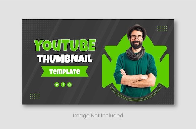 A web banner for youtube thumbnail