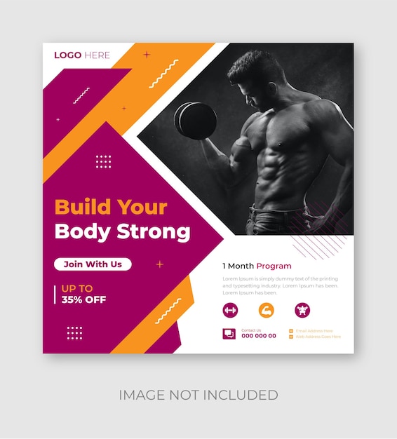 Web banners google ads design template