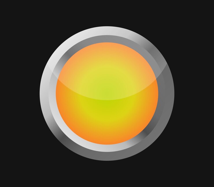 Vector web button