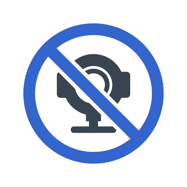 Икона ограничения веб-камеры