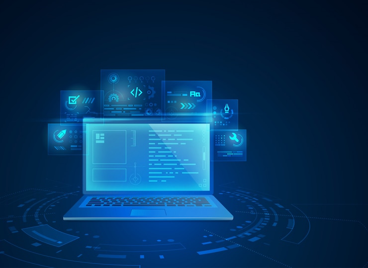 Vector web design concept